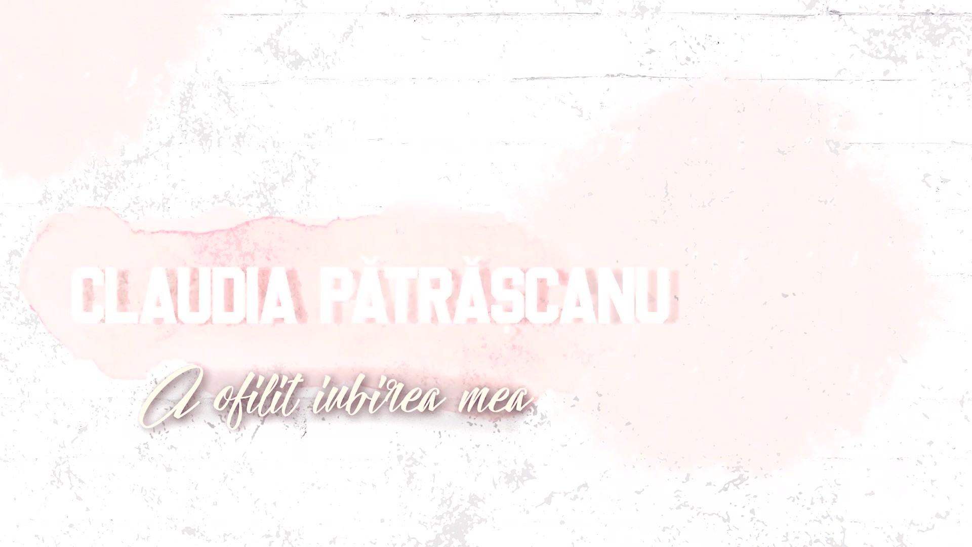 Claudia Patrascanu – A ofilit iubirea mea - Versuri
